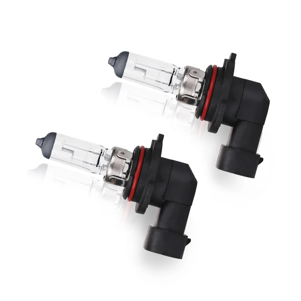 2pcs 12v 55w HB4 9006 Auto Car Halogen Bulb 4300K Super White Quartz Glass Xenon Dark Blue Car Headlight Lamp Fog Lights