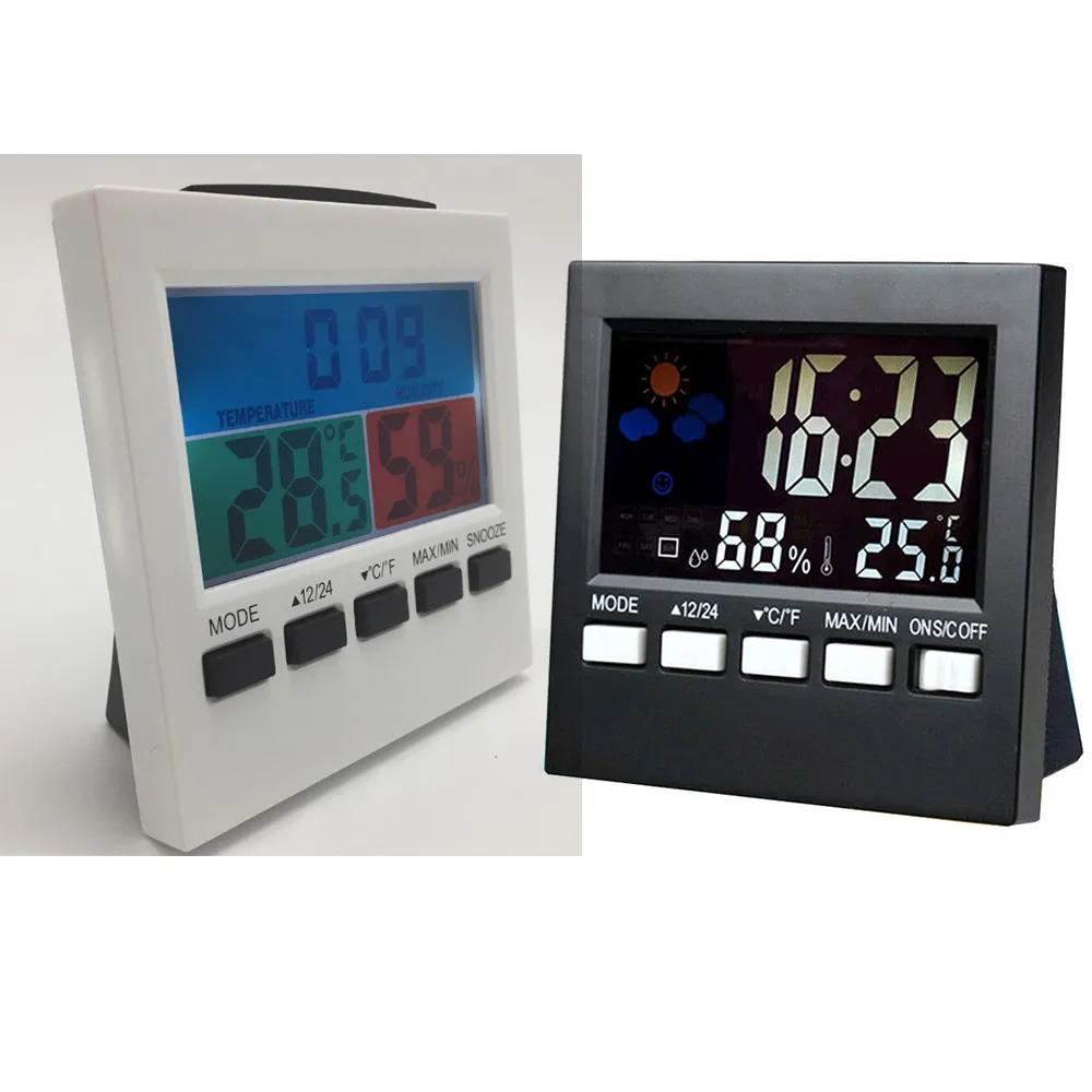 ЖК-термометр гигрометр электронный измеритель температуры и влажности Метеостанция Крытый Открытый тестер