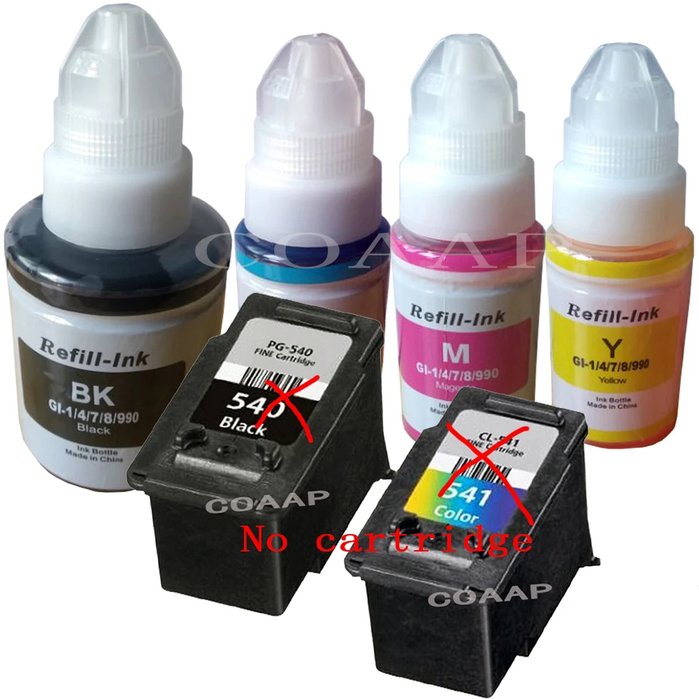 

PG 540 CL 541 High quality filled ink For Canon pixma MG3155 MG3200 MG3255 MG3500 MG3550 MG4100 MG4150 MG4250 MX374 Printer