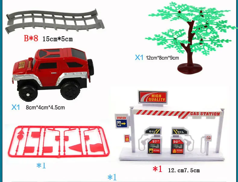 140 шт Супер Большой DIY сборщик Слоты внедорожника 3D электрический вагон 3 слоя комплект слотов спиральная дорожка горки подарок ребенку