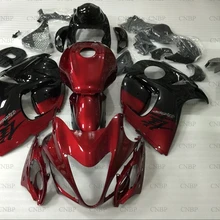 Gsx 1300R 2008- Набор для всего тела GSXR 1300 2013 обтекателя Наборы GSX R1300 2008 красный черные кузовные комплекты