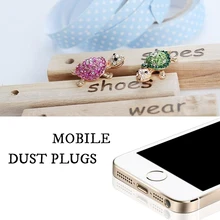 Marsnaska, алмазные Черепаховые наушники, заглушка от пыли 3,5 мм, разъем для наушников, хрустальные стразы, гарнитура для телефона, противопылевые заглушки