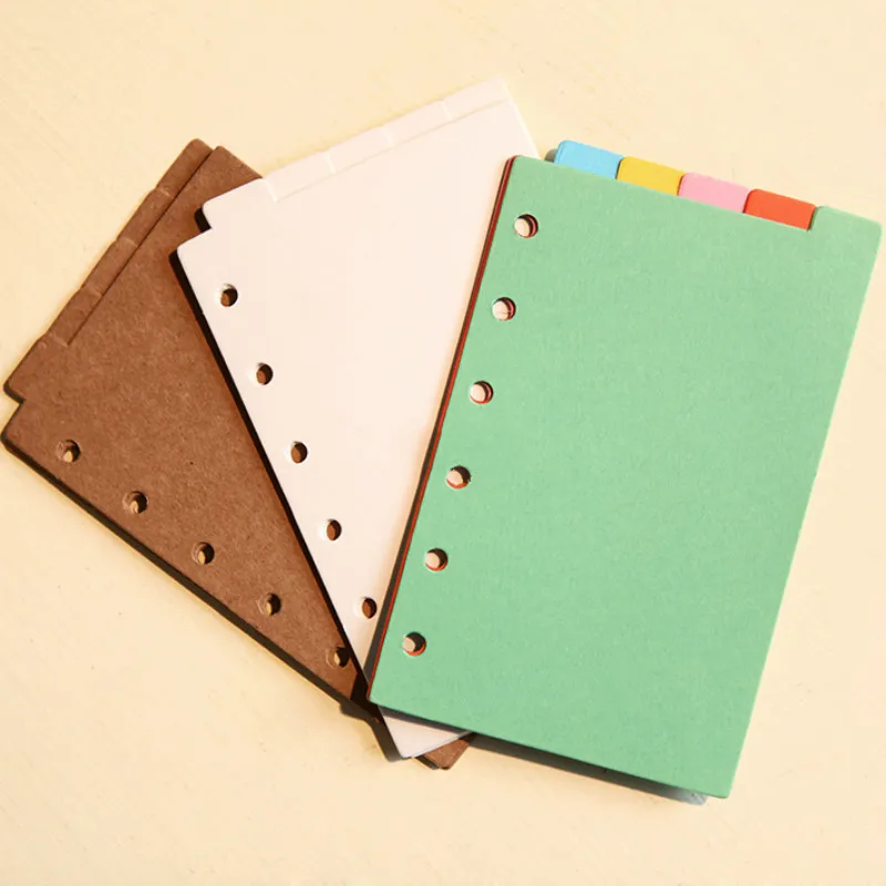 notebook standard filofax filo fax A7 loose leaf notebook