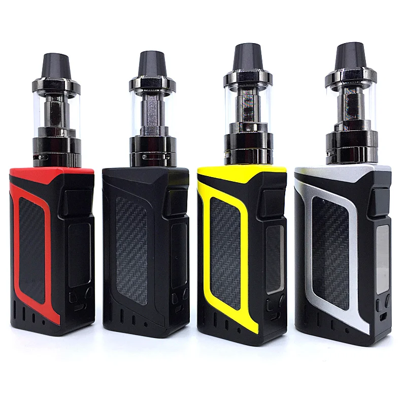 Лучший 80 Вт VK Vape электронная сигарета механический бокс мод комплект испаритель