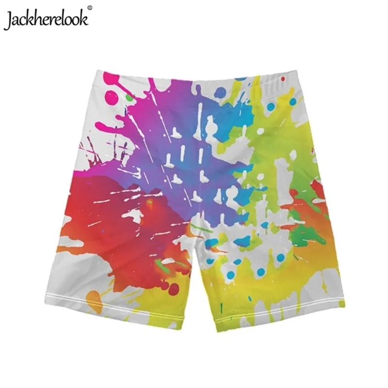 

Jackherelook Colorful Graffiti Pattern Boys Swimsuit Outdoor Comfortable Kids Trunks Surfing Casual Home Bathing Wear Bottom