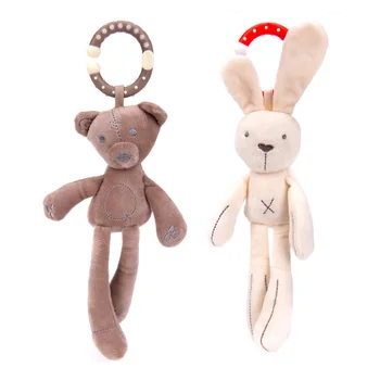 

Baby Rattles Toy Intelligence Grasping Gums Plastic Hand Bell Rattle Funny Educational Mobiles Toys Birthday Gifts