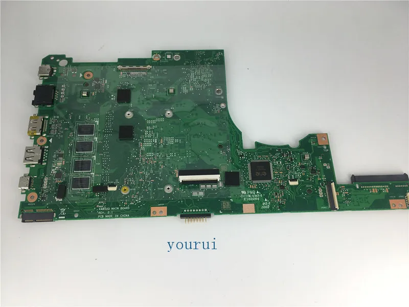  yourui For ASUS Vivobook 14 X405UQ MAIN BOARD X405UQ Laptop motherboard SR342 I5-7200U CPU 4GB RAM 