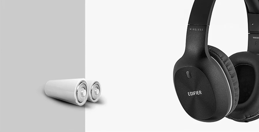 EDIFIER W800BT беспроводные наушники Bluetooth 4,0 и Проводная функция до 35 часов в использовании батареи 40 мм драйверы Bluetooth наушники