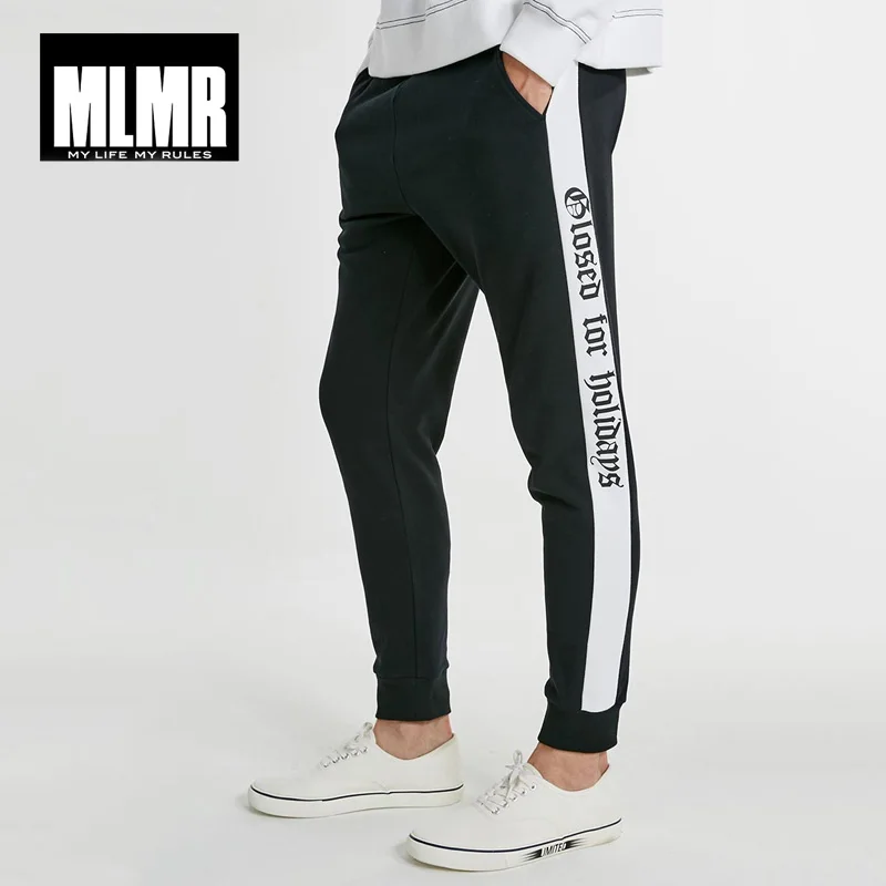 MLMR мужские осенние брюки с буквенным принтом, спортивные брюки, мужские спортивные брюки | 218314527
