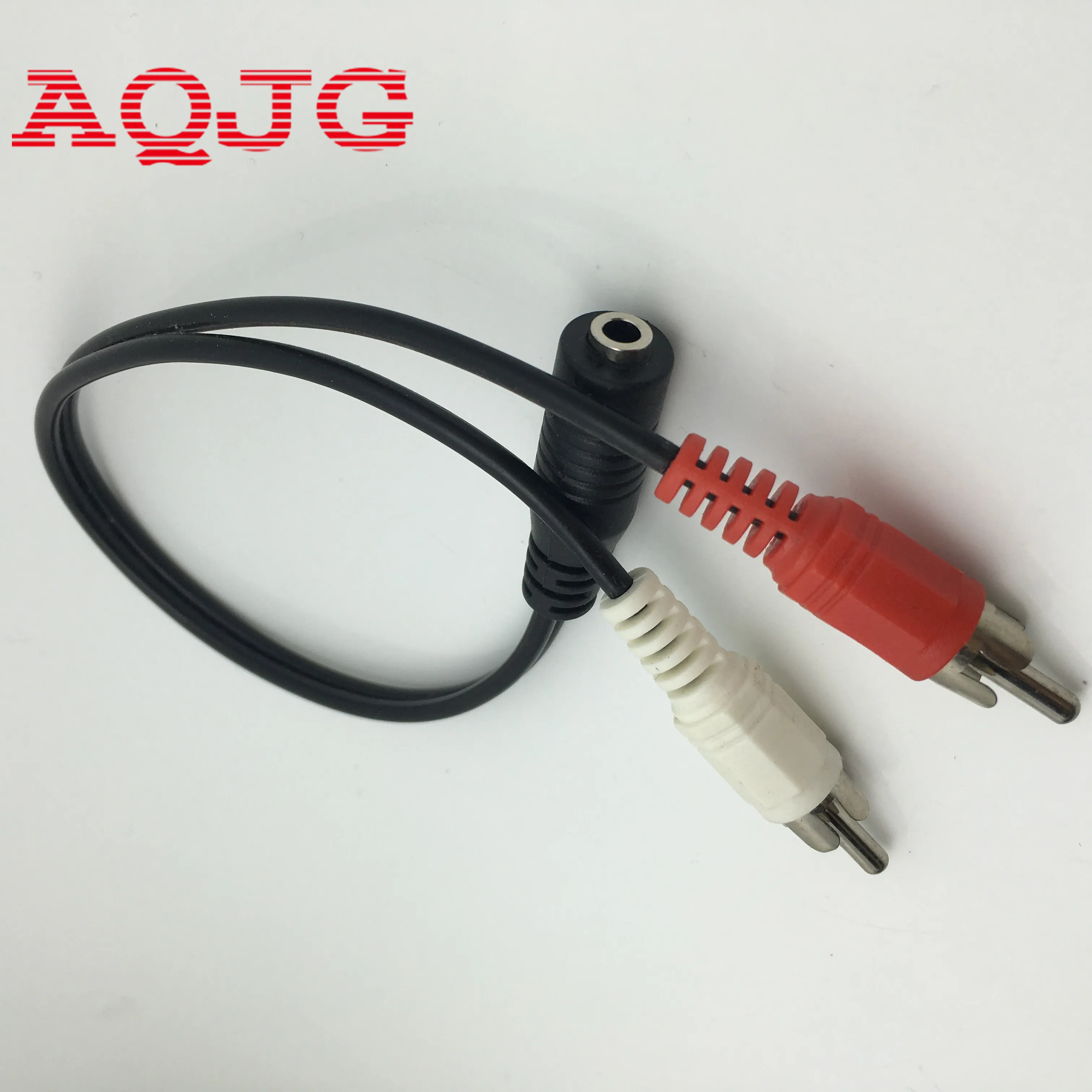 

Universal Rca Cable Stereo Audio 3.5mm Female Jack To 2RCA Male Socket Headphone 3.5 Y Adapter Video Cable AQJG 15CM