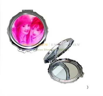 

5pcs/lot Circle Sublimation Customized Blank Makeup Mirror