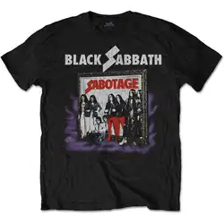 Black Sabbath: Винтажная футболка в стиле саботажа * Ozzy/Iommi/Doom/Metal *
