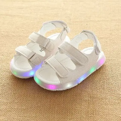 

Kids Beach Shoes New Spring Summer Fashion Led Sandals For Boy Girl Cool Children Glowing Sneakers Boys Sandals Size 21-30