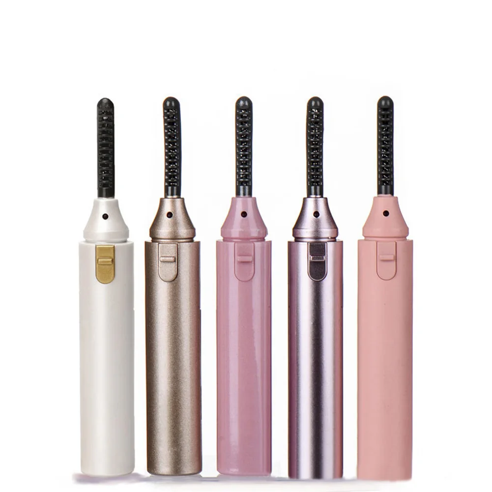 

2018 Heated Eyelash Curler Mini Portable Electric Eyelash Curler Pen Heated in 10 Seconds