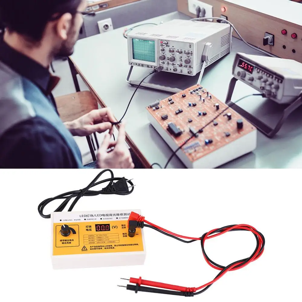 Линейный детектор многофункциональный светодиодный тестер подсветки телевизора Лампа шарик инструмент тестирования 220 В ЕС вилка