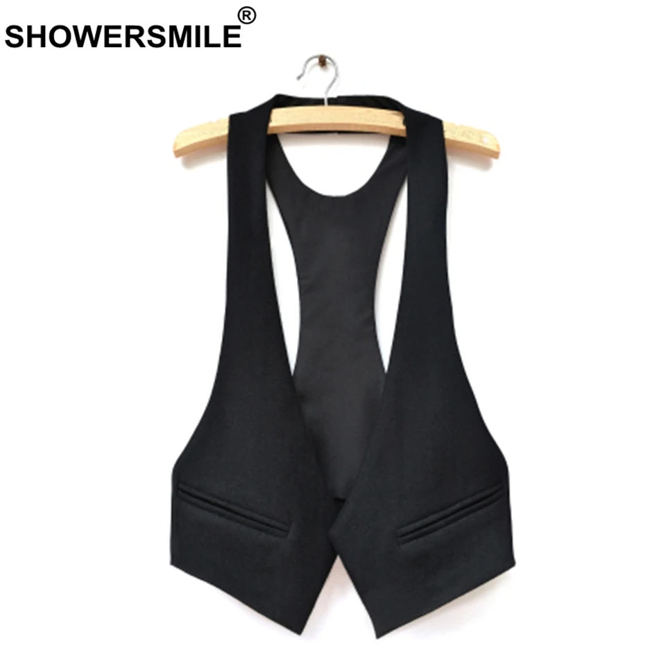 RAINIE SEAN Ultralight Vests Women Open Stitch Light Weight Vests Waistcoat Female Spring Slim Fit Short Sleeveless Jackets
