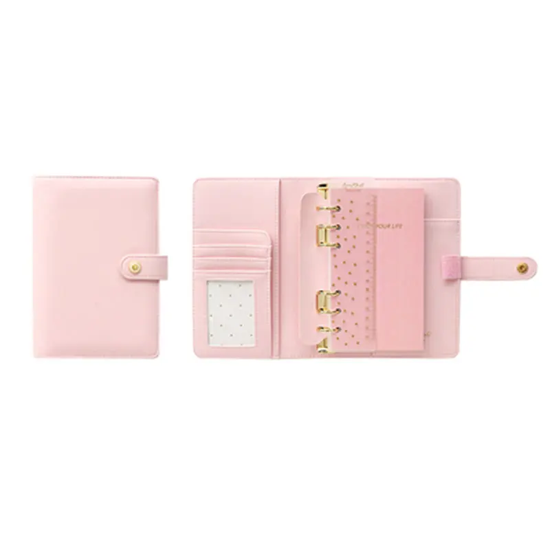 Lovedoki блокнот с логотипом на заказ 2019 Обложка Dokibook карамельного цвета A6 BinderTime Planner