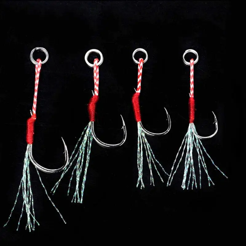 Buy Hi carbon Assistent Hook Fishing Hook 20KG/44Ib With Shining Line Braided