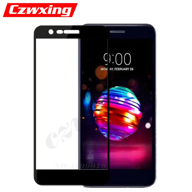 Для LG K11 защита экрана полное покрытие закаленное стекло для LMX410EO LMX410EOW K 11 LGK11