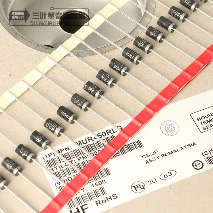 20PCS MUR460R DO 201 4A 600V line recovery type diode MUR460-in ...