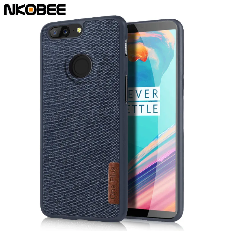 NKOBEE OnePlus 5T Case Original Cotton Cloth Phone One Plus Cover Silicone Back 6 5 Coque Oneplus |