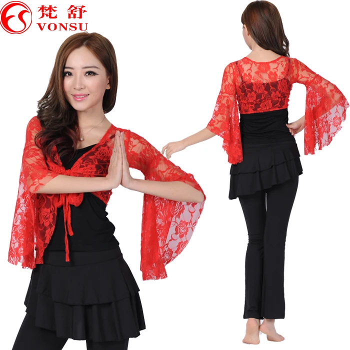 Dance clothes set square dance clothes set top culottes Latin dance