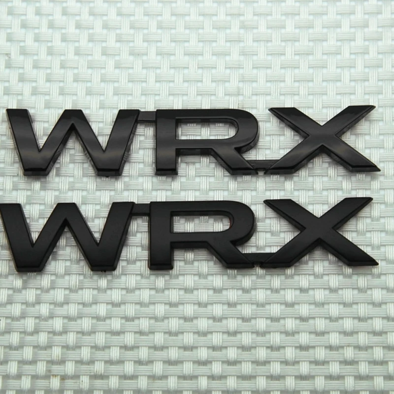 

For Subaru Impreza Legacy Forester BRZ Rally WRX WRC Rear Trunk Badge Emblem Decal Sticker