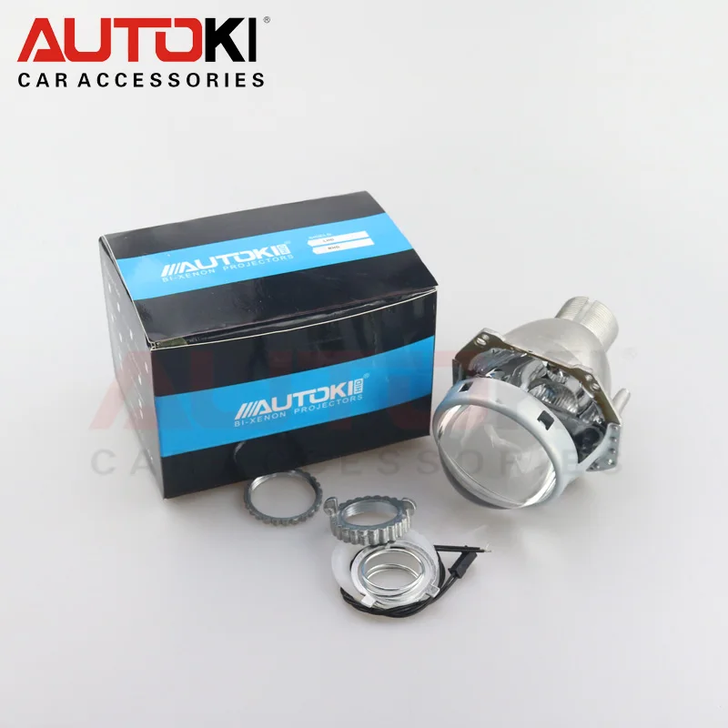 Autoki high bright G5 hid bi-xenon светильник для объектива проектора для D2S H4 головной светильник