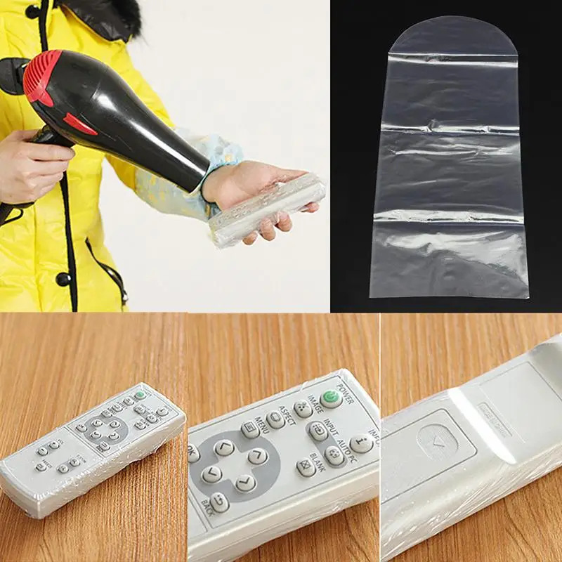 5pcs 27*11cm Heat Shrink Film TV Air-Conditioner Video Remote Control Protector Cover | Компьютеры и офис