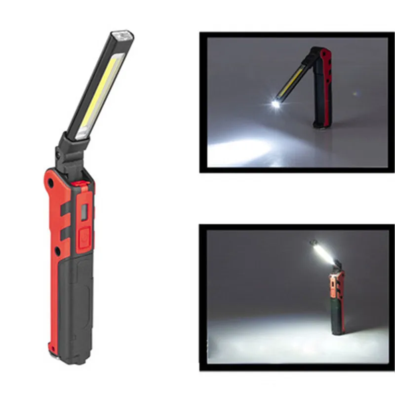2000mAh COB Foldable Work Light Rechargeable led focus Rechargeable Portable Spotlight with 270° Rotation USB Lamp Searchlight (2)