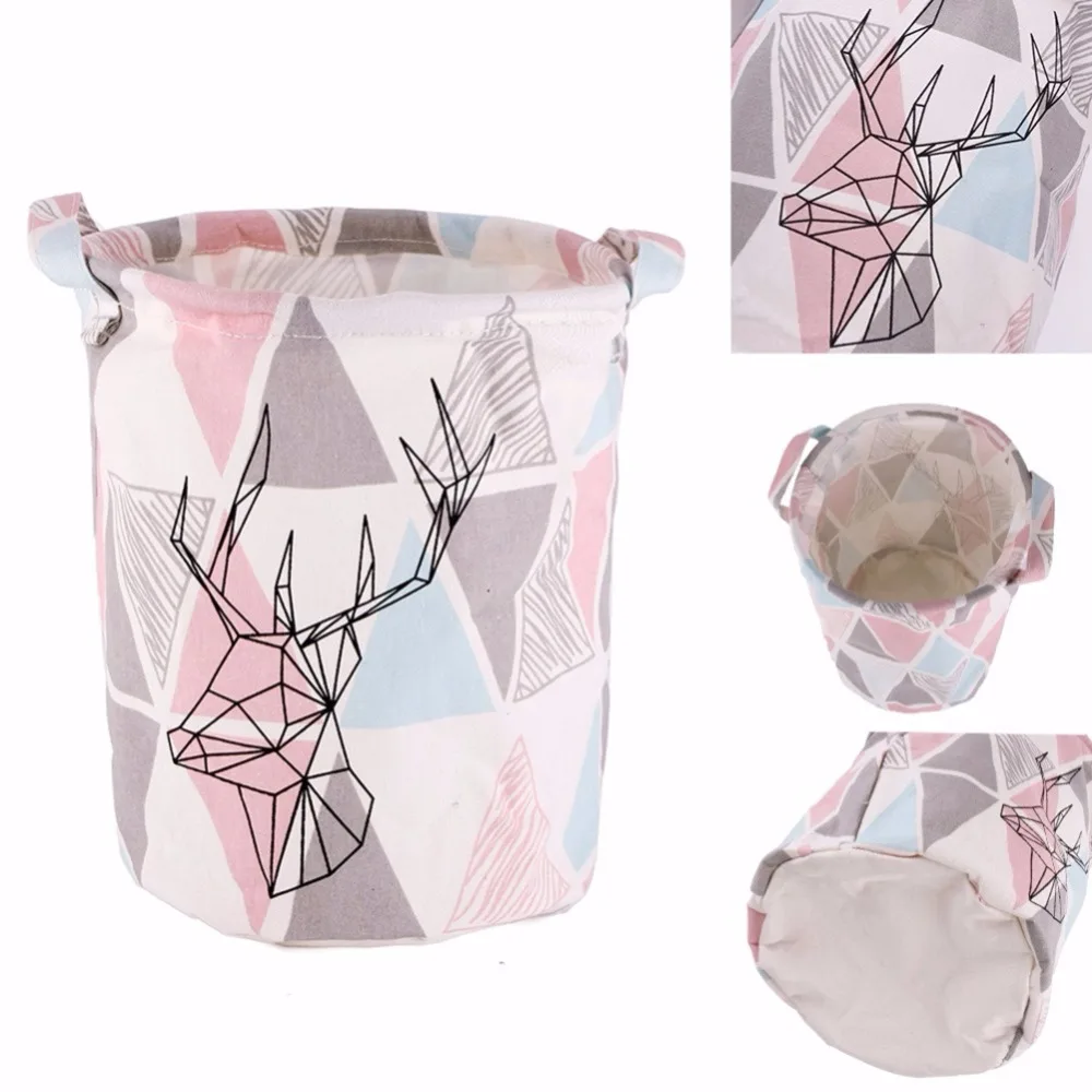 Pesada tela almacenamiento bolsa niños Juguetes ropa organizador simple ecológico Decoración para el hogar organizador Pesada tela almacenamiento bolsa niños Juguetes ropa organizador simple ecológico Decoración para el hogar organizador