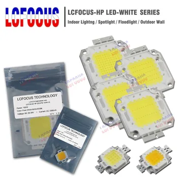 

High Power LED COB Chip 10W 20W 30W 50W 100W SMD Light Warm Pure White For DIY 10 20 30 50 100 W Watt Outdoor LED Foodlight