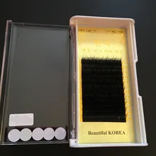 Реального норки Мех животных ресницы C Curl 15X9-12 мм