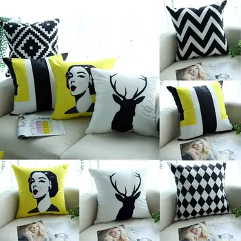 

Creative Nordic Style Cushion Cover Decorative Geometric Art Cushions Covers Sofa Pillow Case Home Decoration