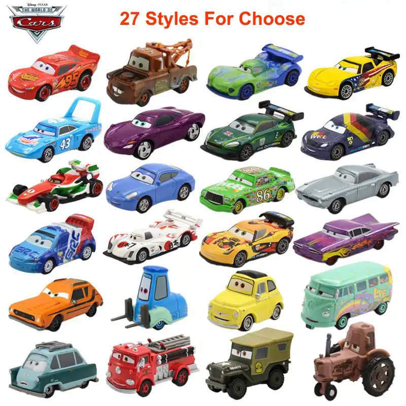 Disney Pixar Coche de juguete de Cars 3 de Metal fundido a presión