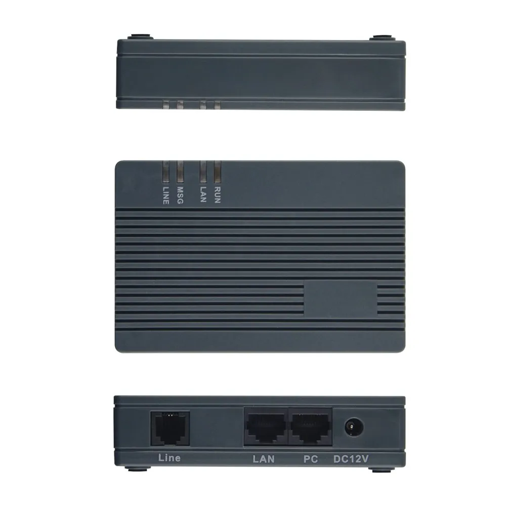 GSM шлюз ROIP-102 два 10/100 Ethernet для WAN/LAN соединений ROIP 102 радио Voip адаптер по IP PBX