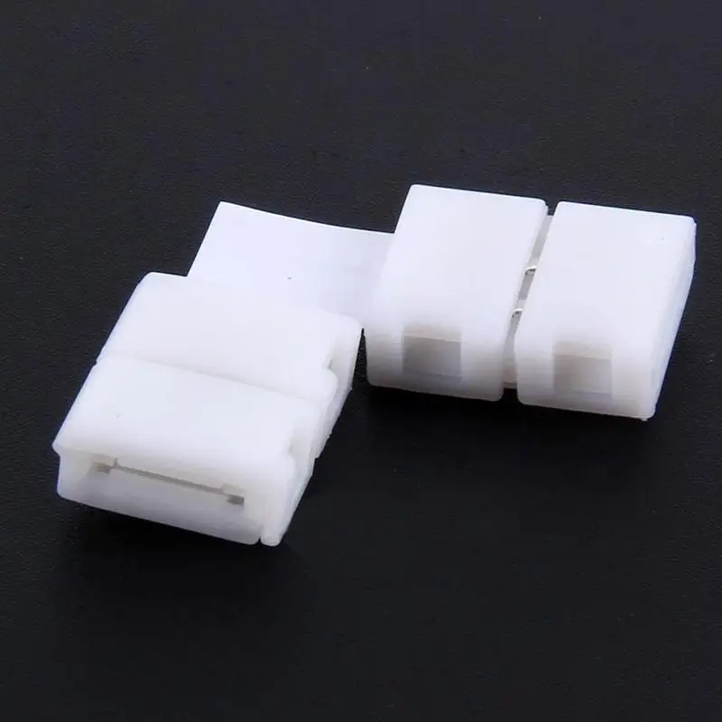 Adeeing 5 шт./лот 10 мм 4pin l образная Светодиодная лента разъем провода для 5050