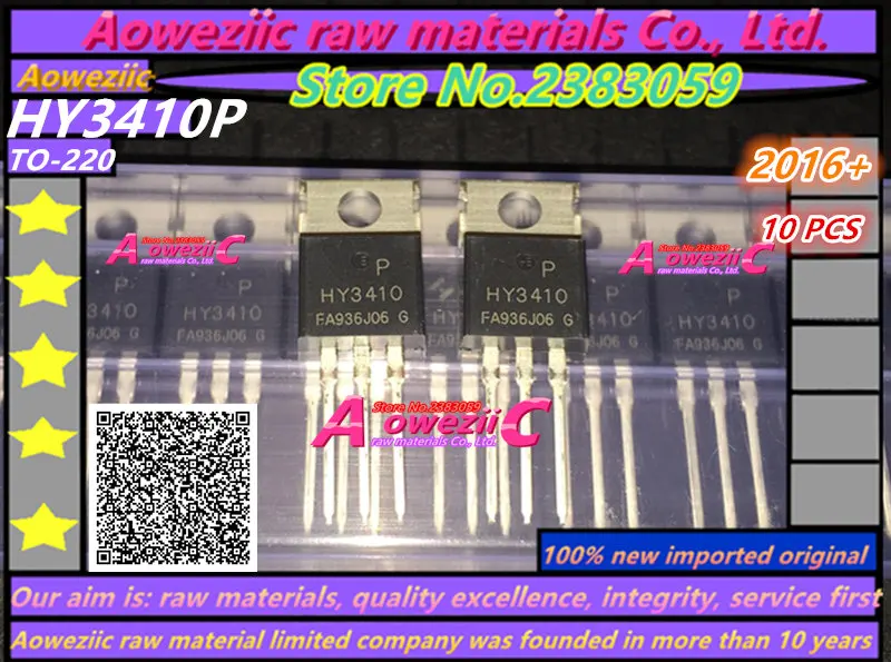 Aoweziic 100% Новый оригинальный импортный HY3410 HY3410P TO 220 MOS FET 100V 140A|fet| |