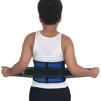 

Fashion Breathable Mesh Protection Back Neoprene Waist Support Corset Lumbar Support Brace Corrector Belt Orthopedic Pain Relief