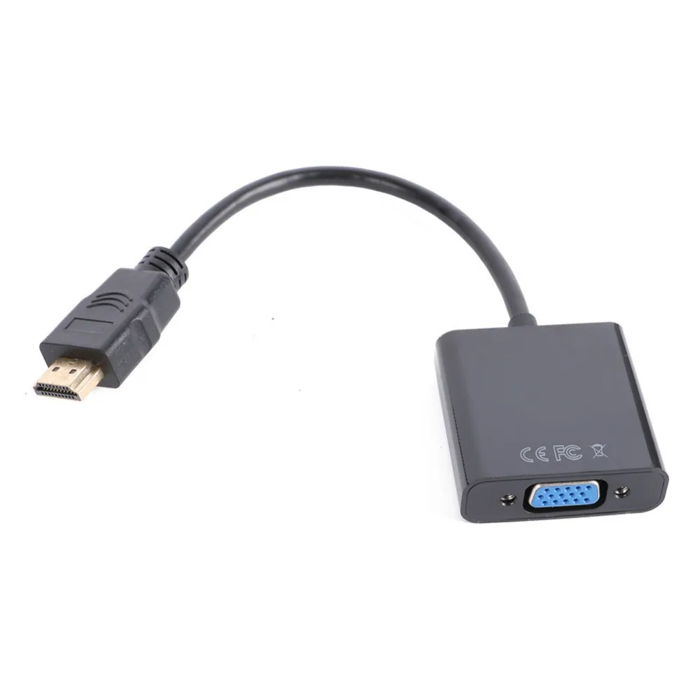 Universal 1080P HDMI Male to VGA Female Video Converter