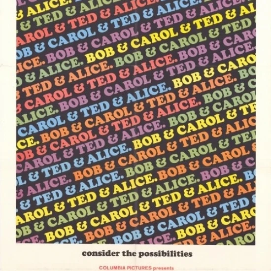 Bob & Carol & Ted & Alice Movie Poster (27 x 40)