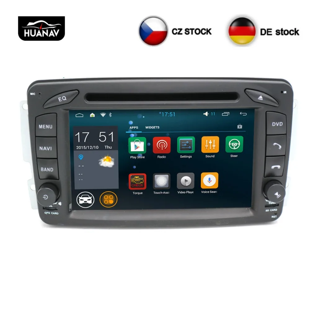 Top Android 8.0 Car GPS Navigation DVD Player For Benz W163 W209 2002-2005 W203 G-W463 Viano radio player multimedia Stereo recorder 4