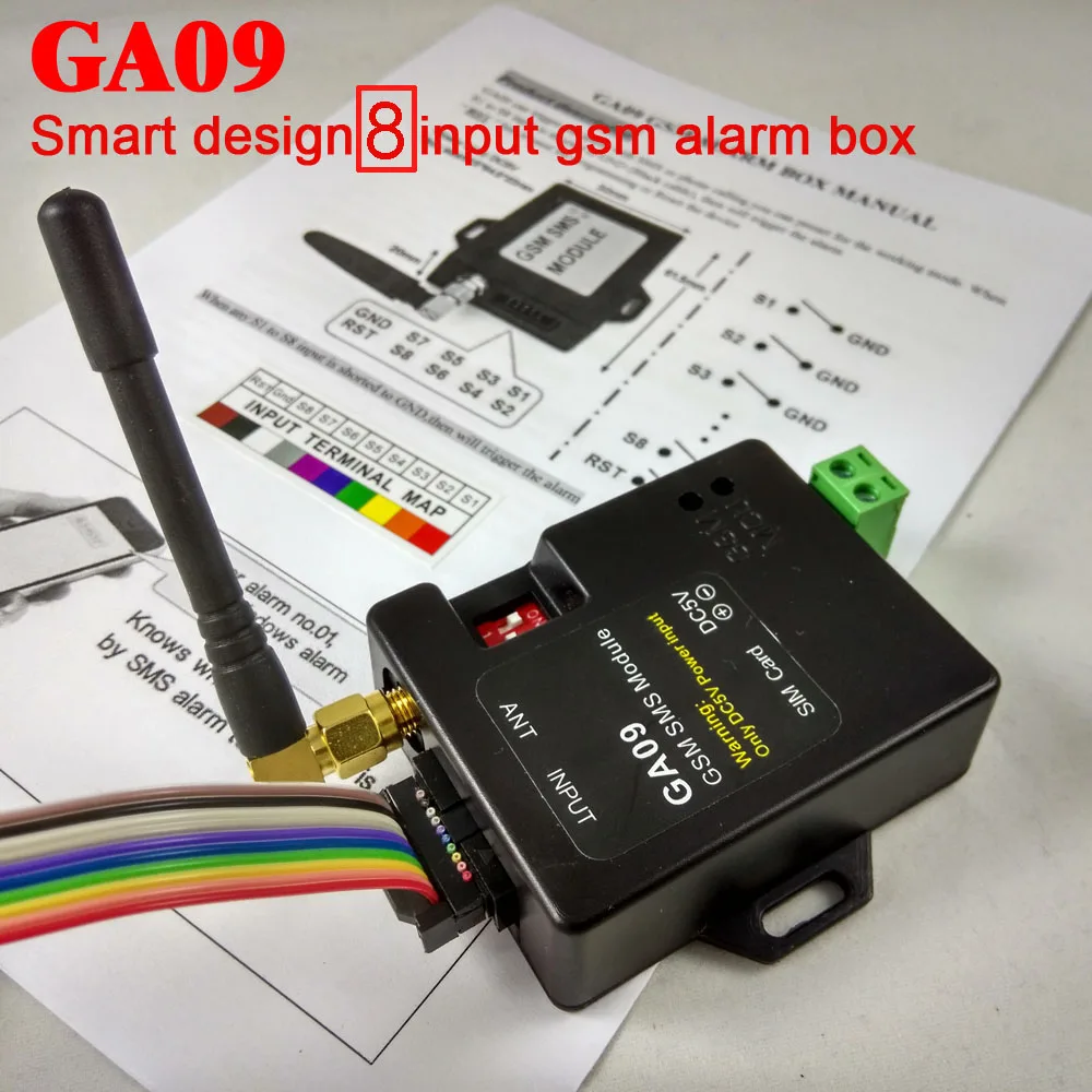 Sistema de Alarme sem Fio Frete Grátis Inteligente Projetado Casa Segurança Gsm Sms & Chamando