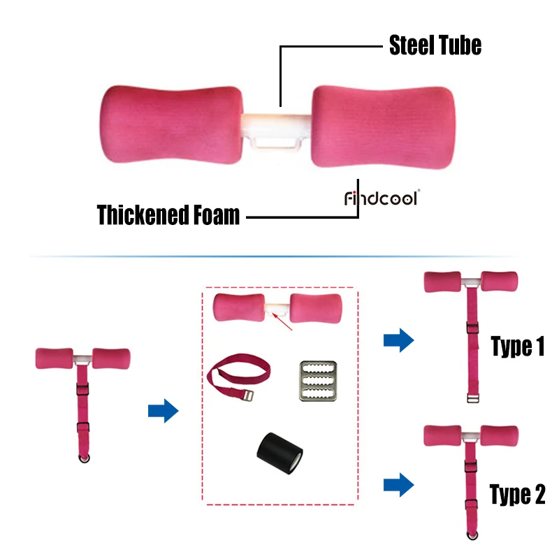 Findcool Sit-Ups брюшные упражнения Регулируемый помощник оборудование домашний фитнес тренировки здоровый живот похудеть