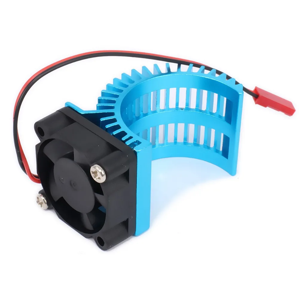 Aluminum 540/545/550 Size Motor Heat Sink Heatsink With Fan Cooling