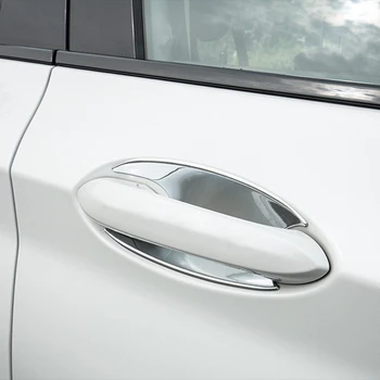 

For BMW X3 G01 2018 ABS Chrome Car Exterior Door Handle Bowls Frame Cover Trim 4pcs Car Styling Accessories