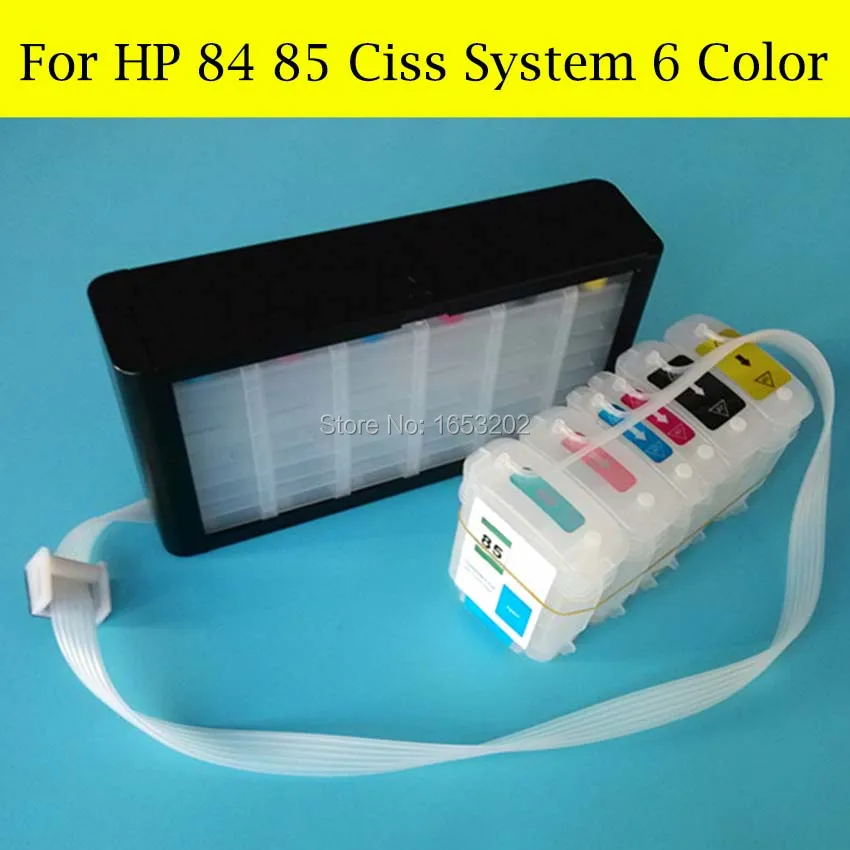 الحرة بوست! مستمر الحبر العرض نظام hp 84 85 ديزاين 130 90 30 الطابعة مع HP84 85 كيبك arc رقاقة