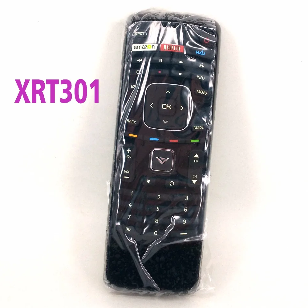 High quality New For Vizio XRT301 Qwerty keyboard Remote controller for M470VSE M650VSE M550VSE E420i-A1 E500i-A1 E601i-A3 | Электроника