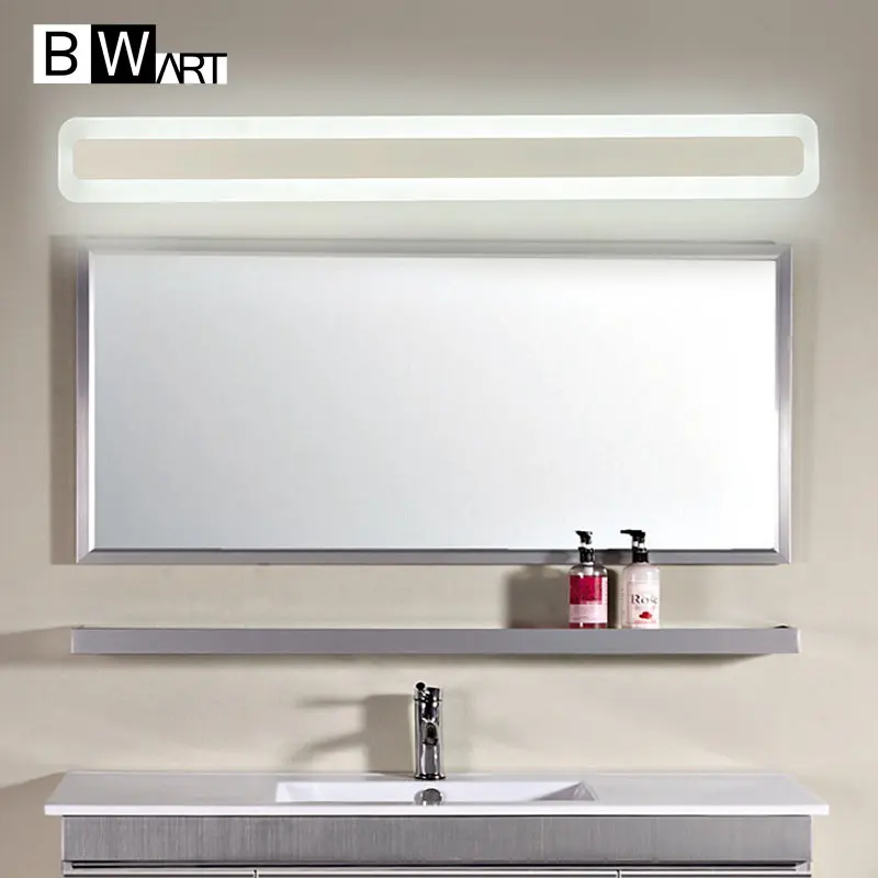 Bwart современный зеркало с подсветкой led 0.4 м 1.2 настенный светильник Ванная