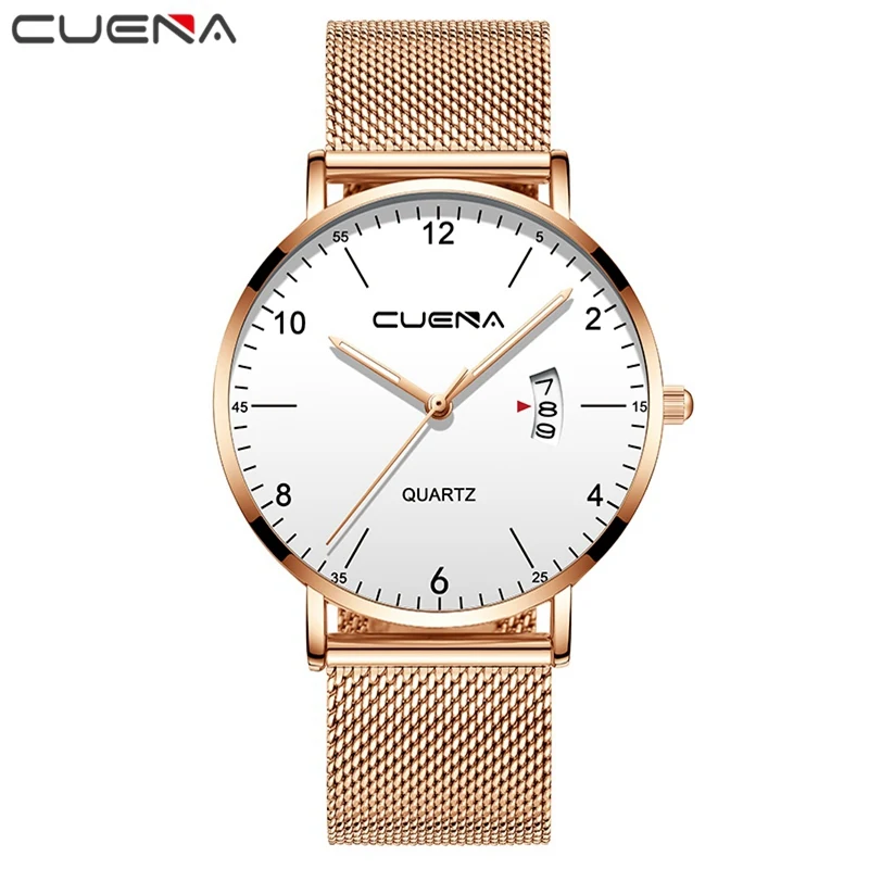 Мужские деловые мужские часы 2019 модные классические образцы Reloj кварцевые